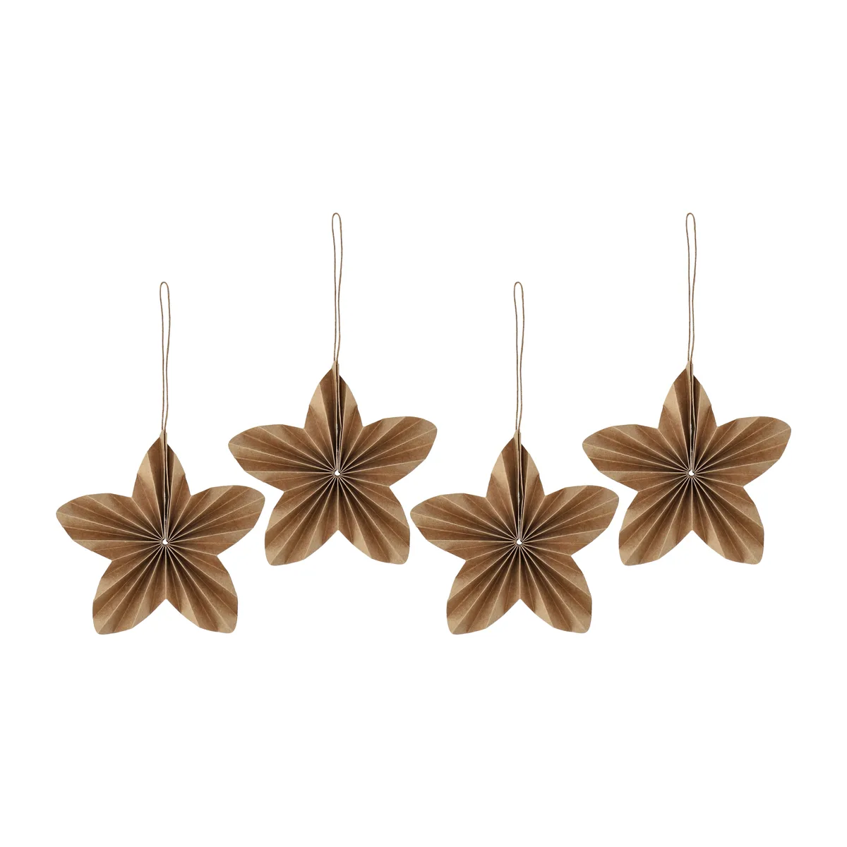 Scandi Living Twinkle julgranshänge 4-pack Natural