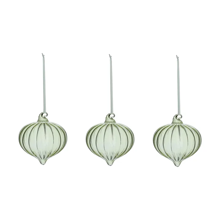 Whisper julgranskula 3-pack - Grön - Scandi Living