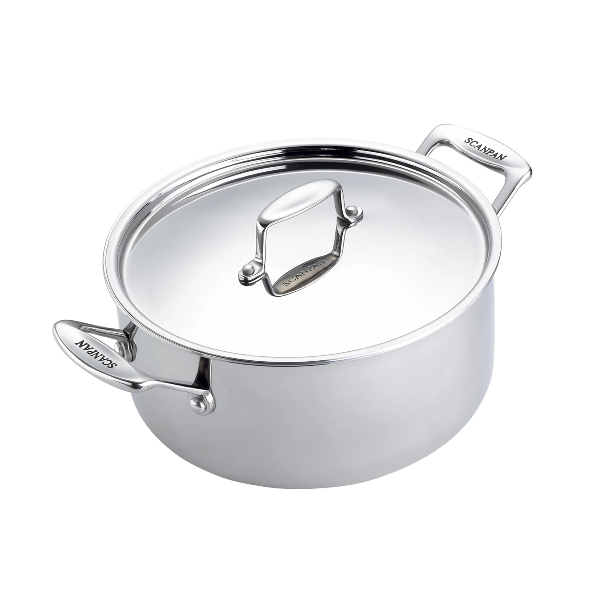 Scanpan Fusion 5 gryta med lock, 3,7 L Scanpan