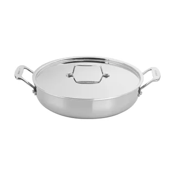 Scanpan Fusion 5 serveringspanna med lock - Rostfritt stål, Ø28 cm - Scanpan