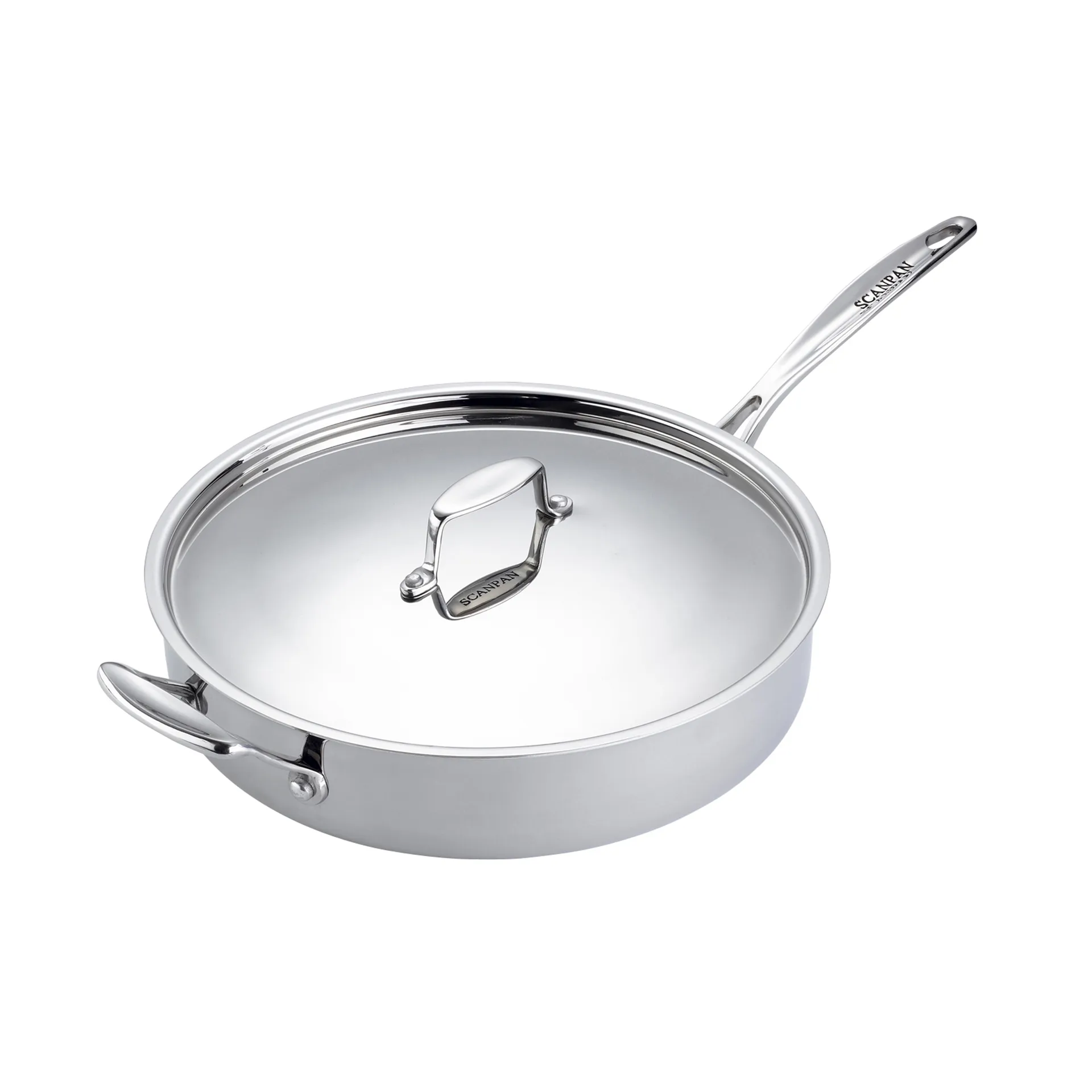 Scanpan Fusion 5 traktörpanna med lock, Ø 26 cm Scanpan