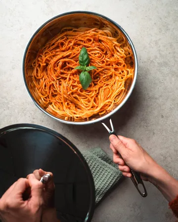 Scanpan Fusion 5 traktörpanna med lock - Rostfritt stål, utan handtag, Ø26 cm - Scanpan