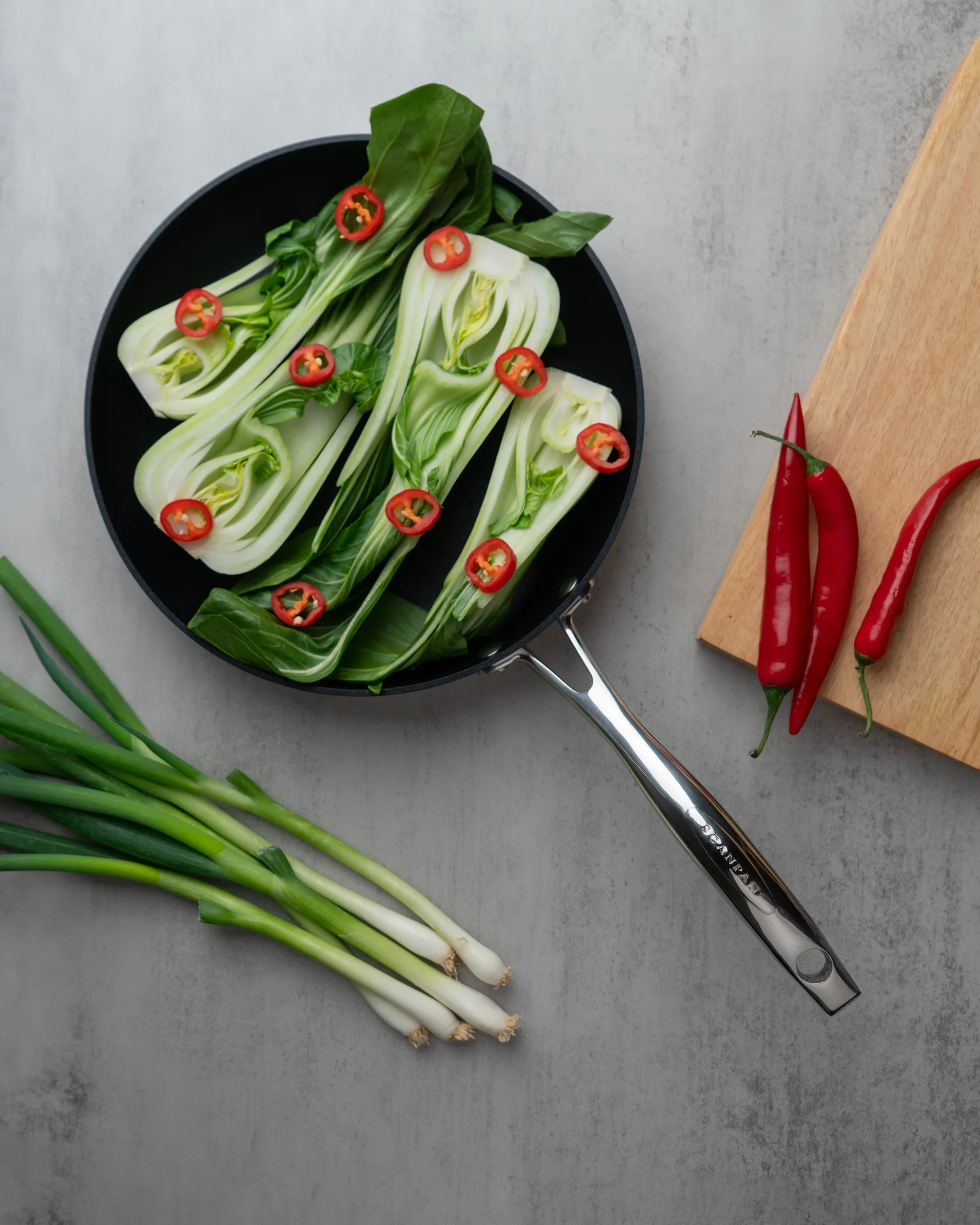 Scanpan HaptIQ non stick stekpanna Ø26 cm, Rostfritt stål Scanpan