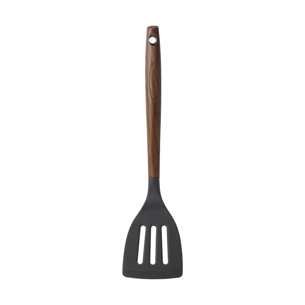 Scanpan perforerad stekspade 31 cm Karboniserad ask