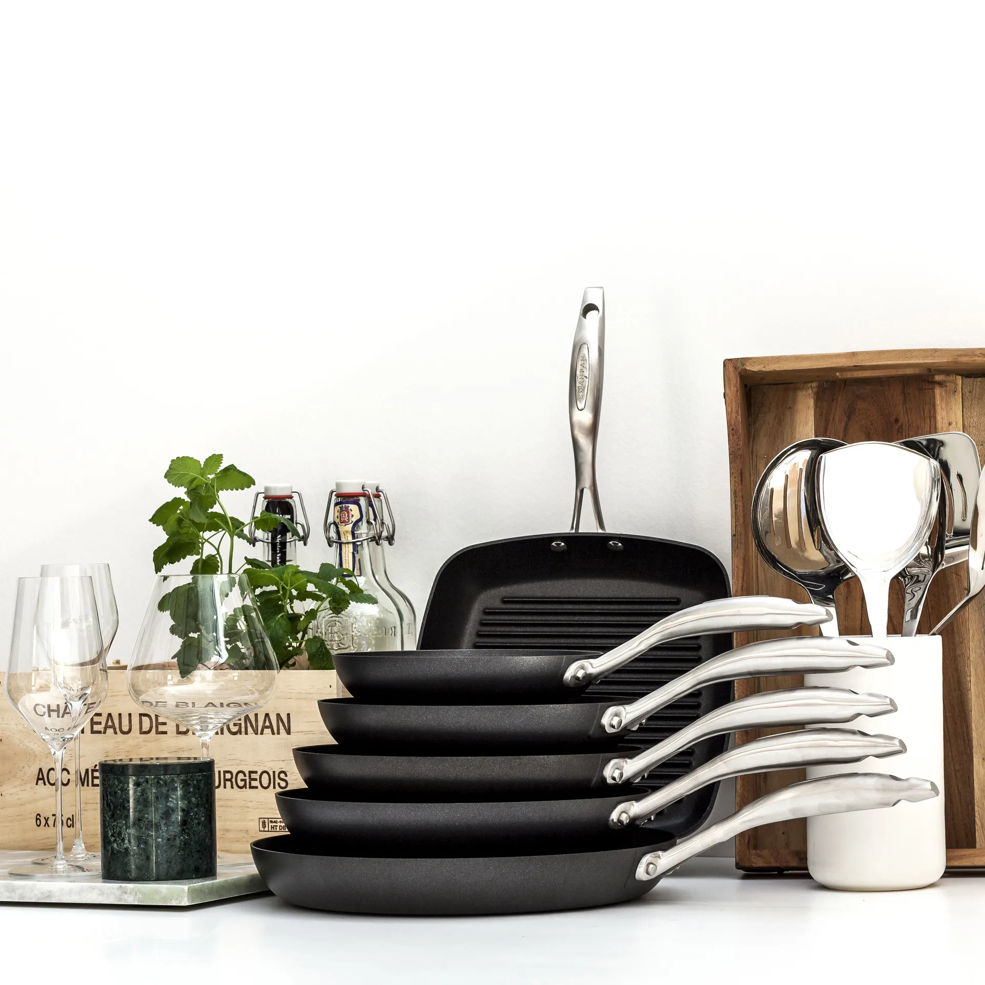 Scanpan Pro IQ stekpanna, Ø 32 cm Scanpan