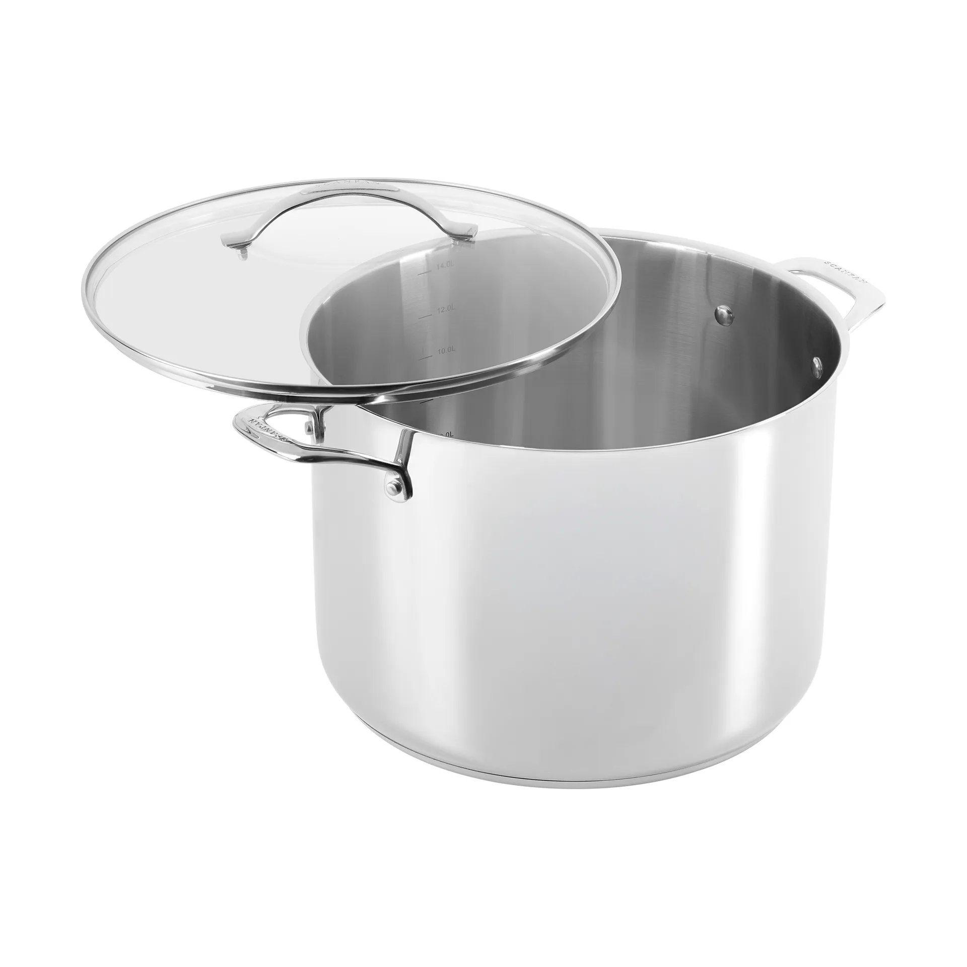 Scanpan STS gryta med lock, Hög, 15 L Scanpan