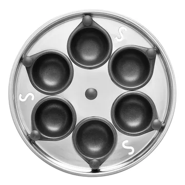 Scanpan TechnIQ äggpocherare 26 cm - Rostfritt stål - Scanpan