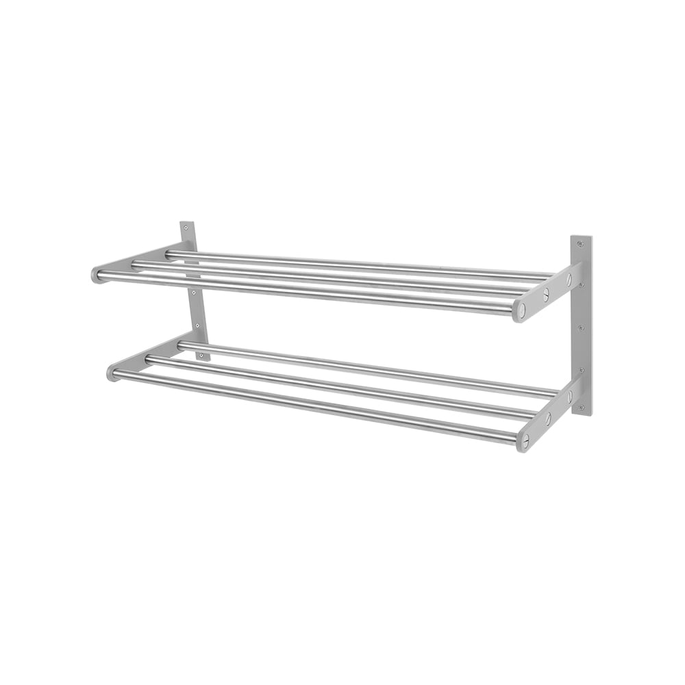 Scherlin skohylla 12 stål, aluminium | Skandinavisk Design | Skohyllor | Grå