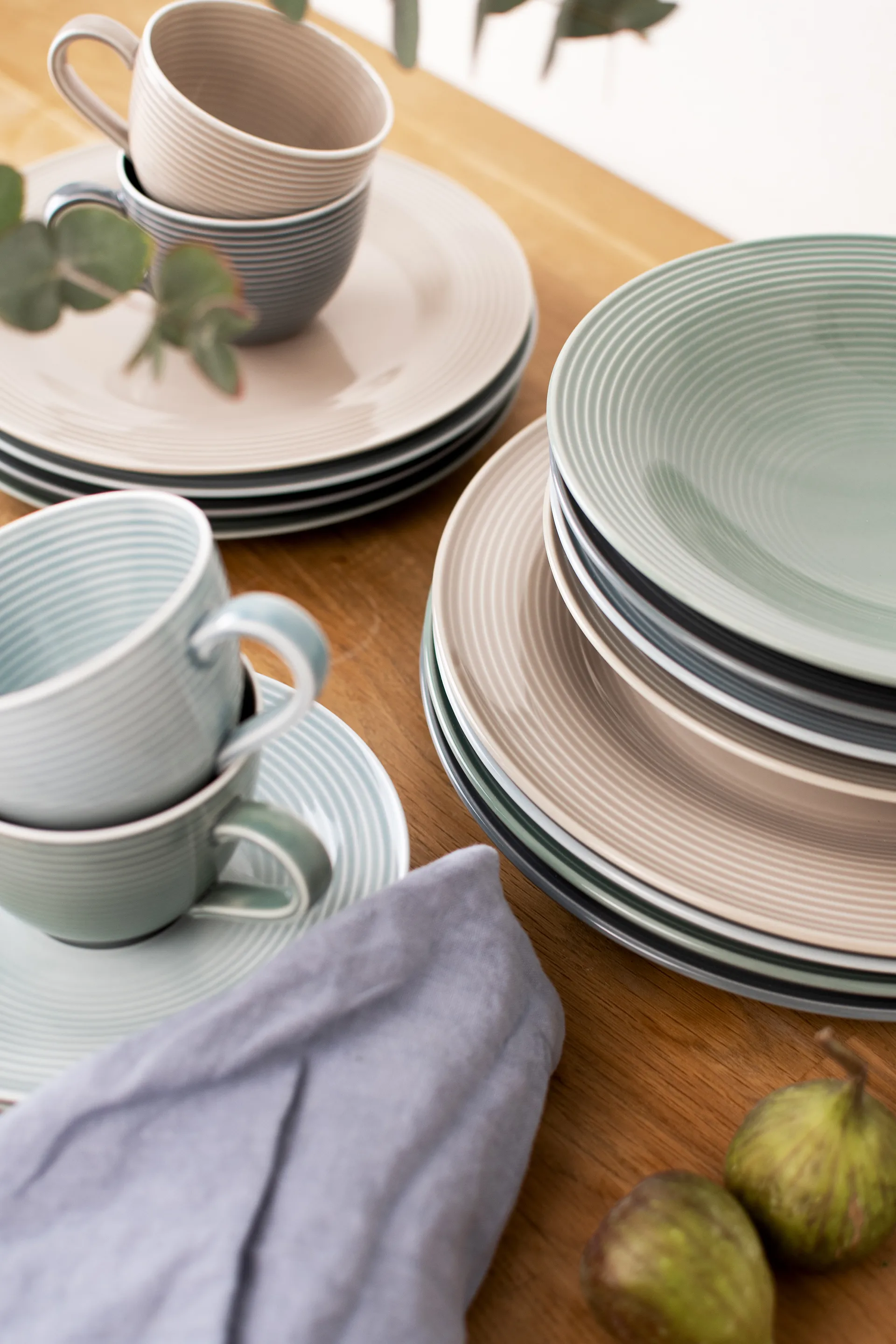 Beat servisset 12 delar, Pärlgrå Seltmann Weiden