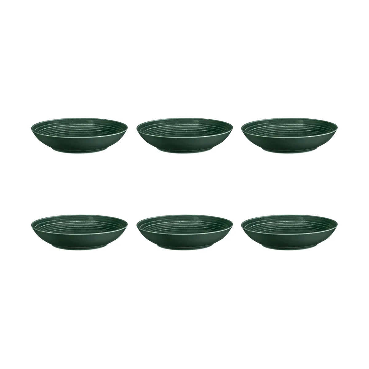 Seltmann Weiden Terra djup tallrik Ø21,2 cm 6-pack Moss Green