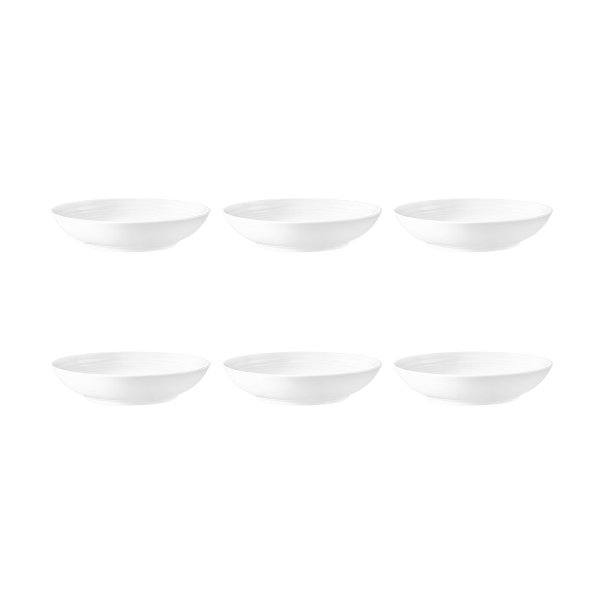 Seltmann Weiden Terra djup tallrik 21,2 cm 6-pack Vit