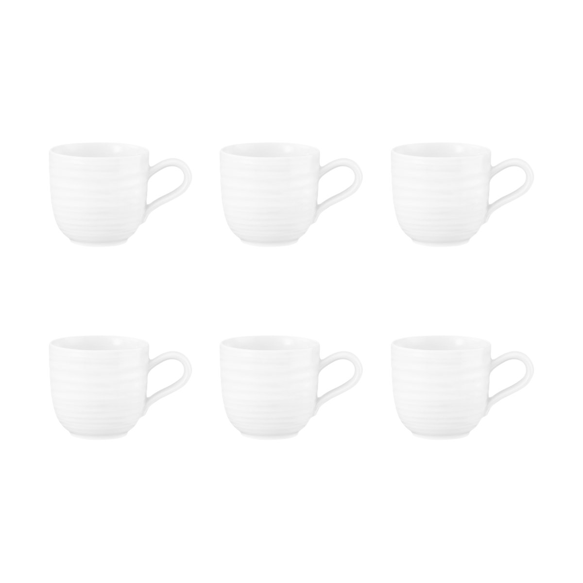 Seltmann Weiden Terra espressokopp 9 cl 6-pack Vit | Skandinavisk Design | Espressokoppar | Vit