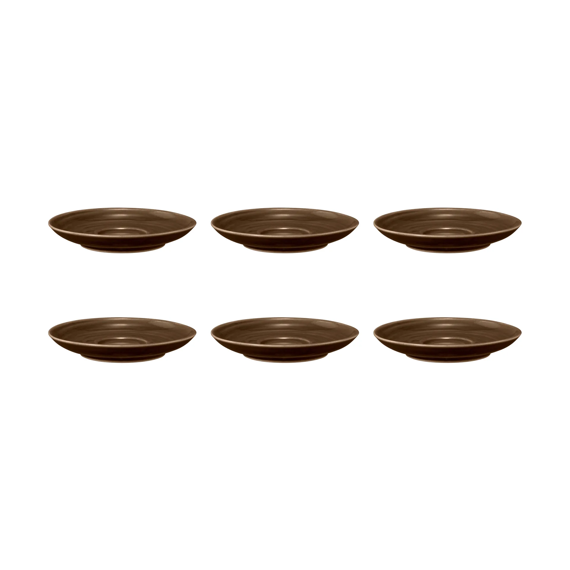 Terra kaffefat Ø12 cm 6-pack, Earth Brown Seltmann Weiden
