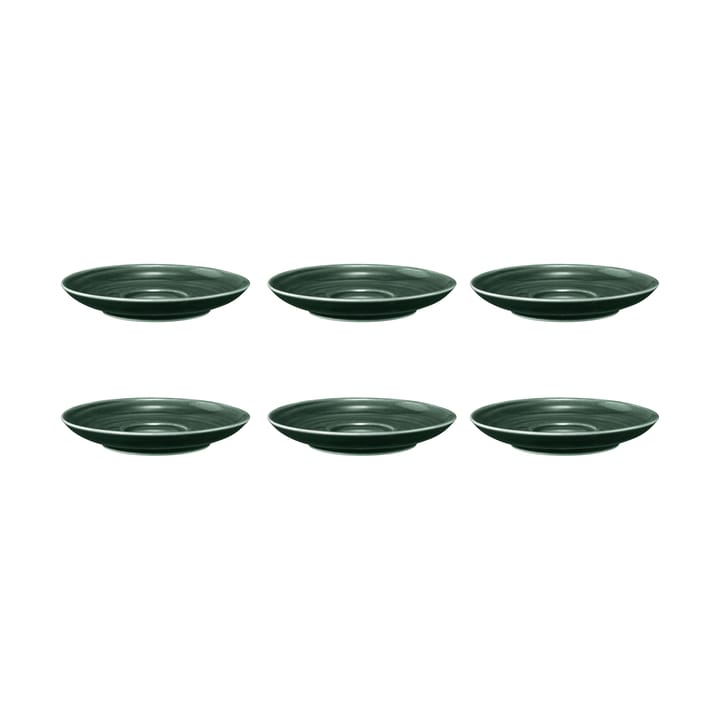 Terra kaffefat Ø12 cm 6-pack - Moss Green - Seltmann Weiden