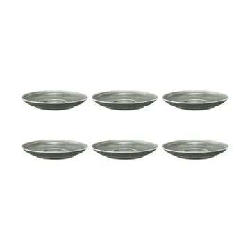 Terra kaffefat Ø12 cm 6-pack - Pearl Grey - Seltmann Weiden