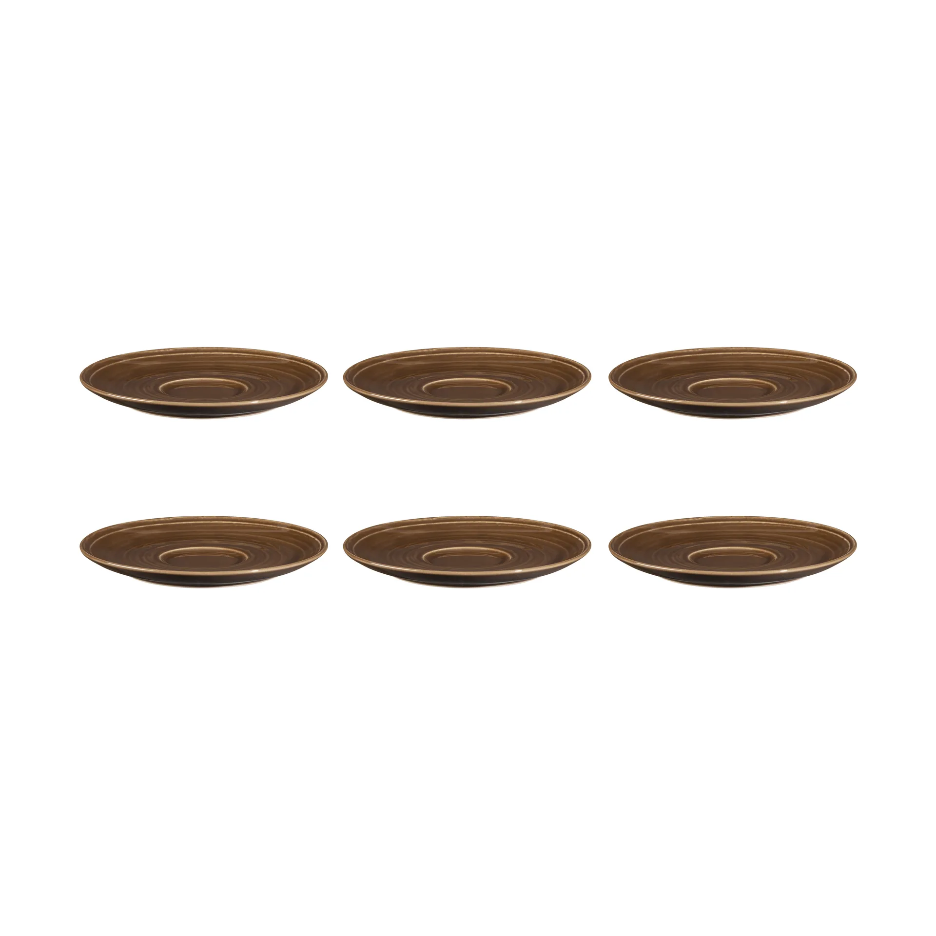 Terra kaffefat Ø16,1 cm 6-pack, Earth Brown Seltmann Weiden