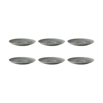 Terra kaffefat Ø16,1 cm 6-pack - Pearl Grey - Seltmann Weiden