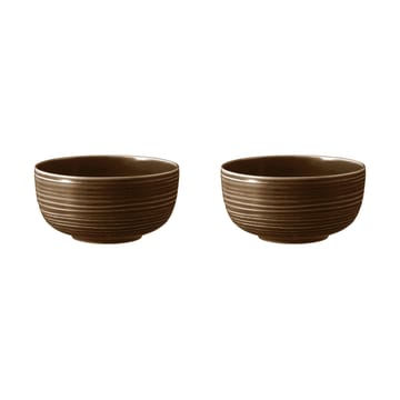 Terra skål �Ø17,7 cm 2-pack - Earth Brown - Seltmann Weiden