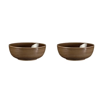 Terra skål �Ø20,4 cm 2-pack - Earth Brown - Seltmann Weiden
