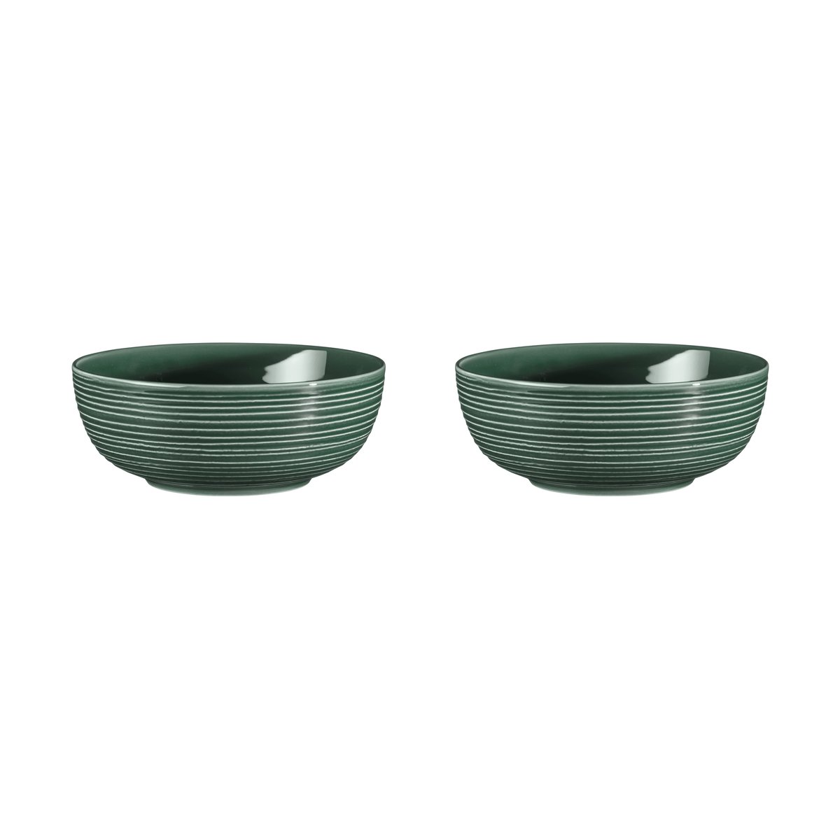 Seltmann Weiden Terra skål 20,4 cm 2-pack Moss Green