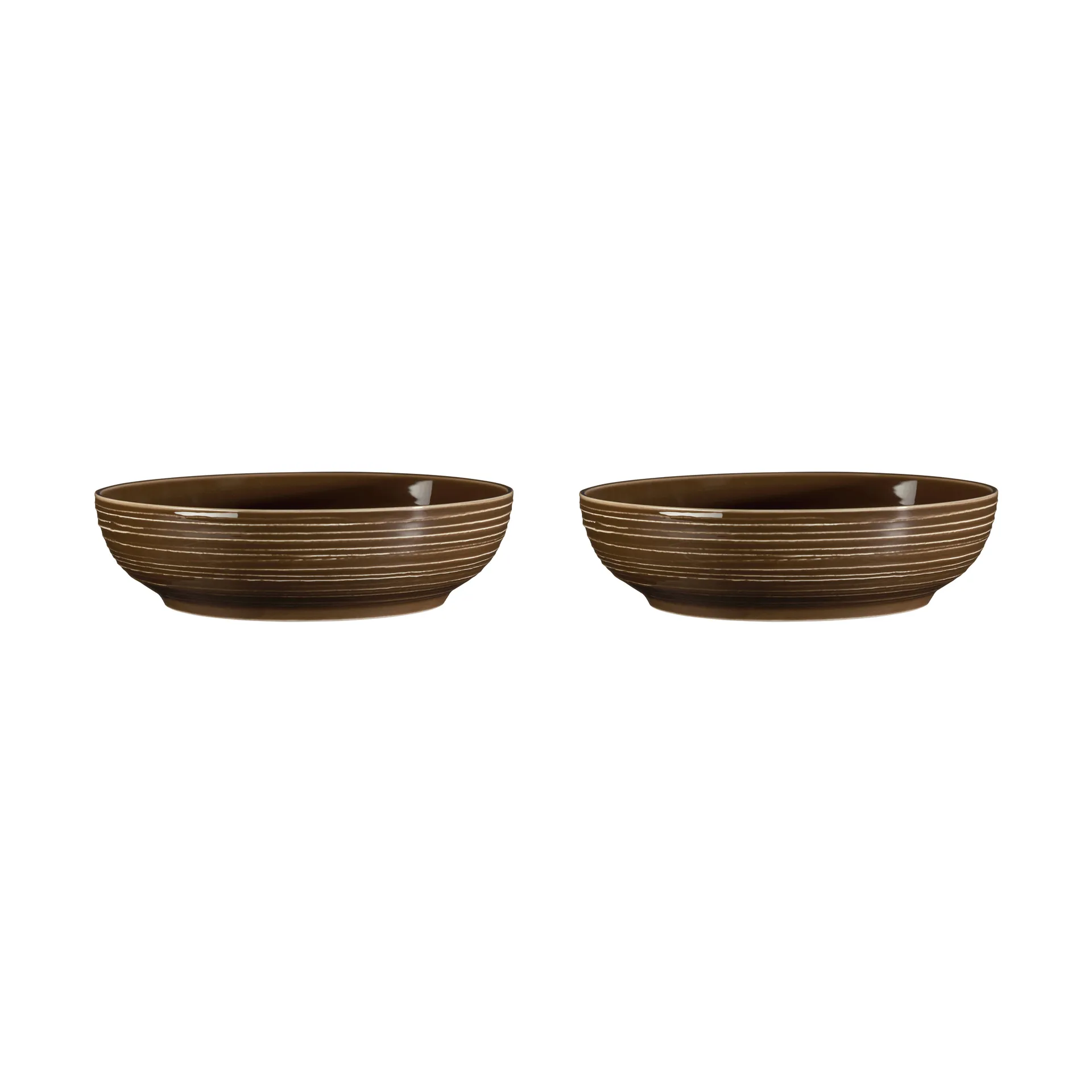 Terra skål Ø25,5 cm 2-pack, Earth Brown Seltmann Weiden