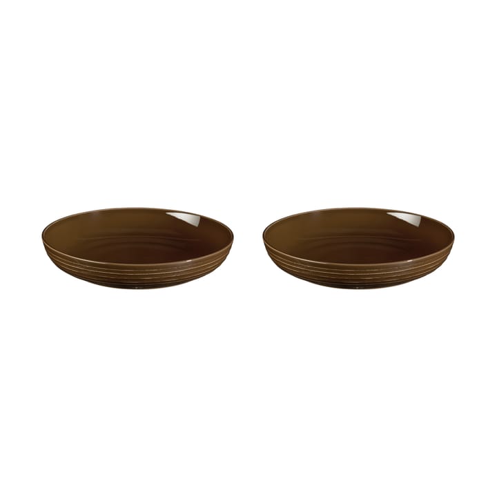 Terra skål Ø28 cm 2-pack - Earth Brown - Seltmann Weiden