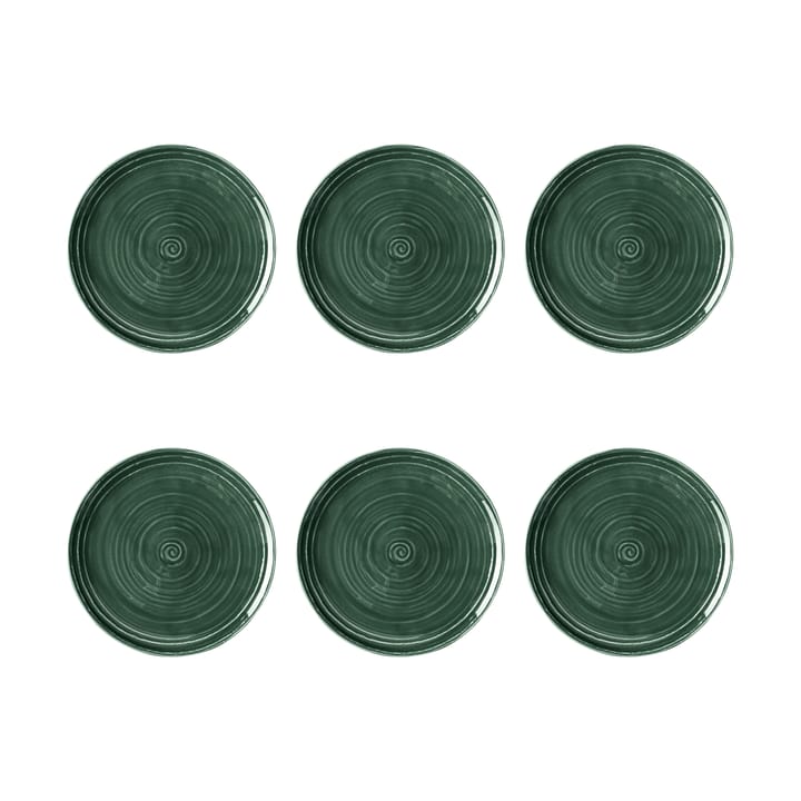 Terra tallrik Ø17,7 cm 6-pack - Moss Green - Seltmann Weiden