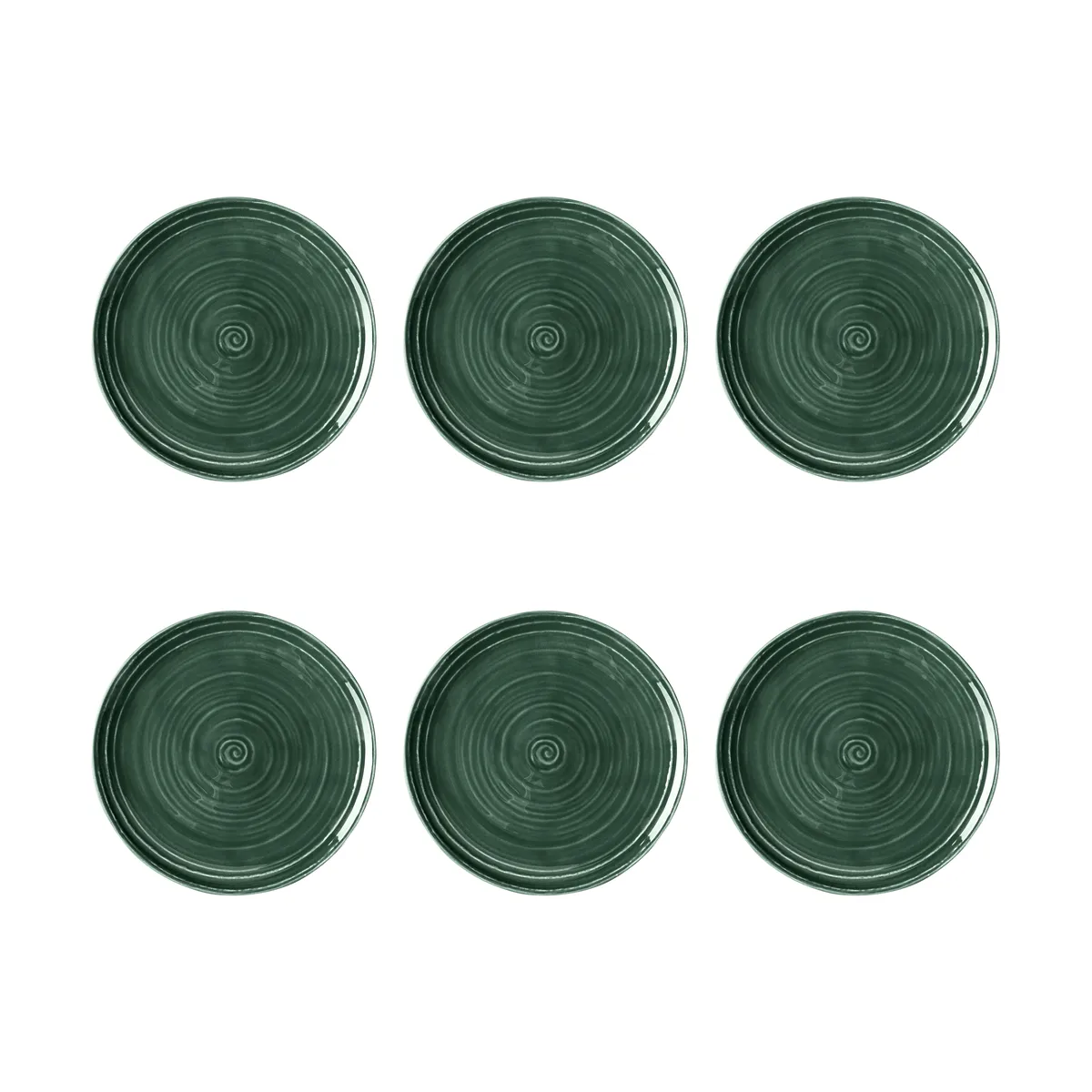 Seltmann Weiden Terra tallrik Ø17,7 cm 6-pack Moss Green