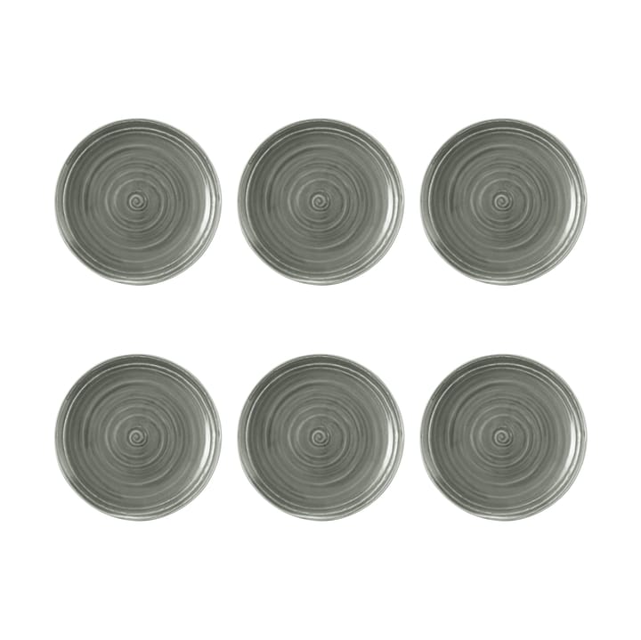Terra tallrik Ø17,7 cm 6-pack - Pearl Grey - Seltmann Weiden
