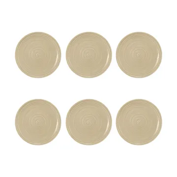 Terra tallrik Ø17,7 cm 6-pack - Sand Beige - Seltmann Weiden