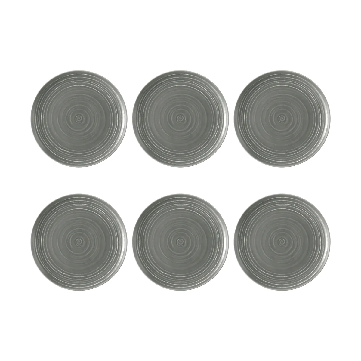 Seltmann Weiden Terra tallrik Ø22,7 cm 6-pack Pearl Grey