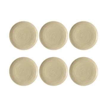 Terra tallrik Ø22,7 cm 6-pack - Sand Beige - Seltmann Weiden