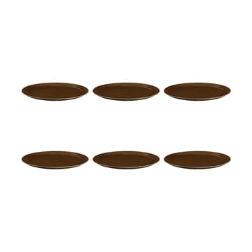 Terra tallrik Ø27,8 cm 6-pack - Earth Brown - Seltmann Weiden