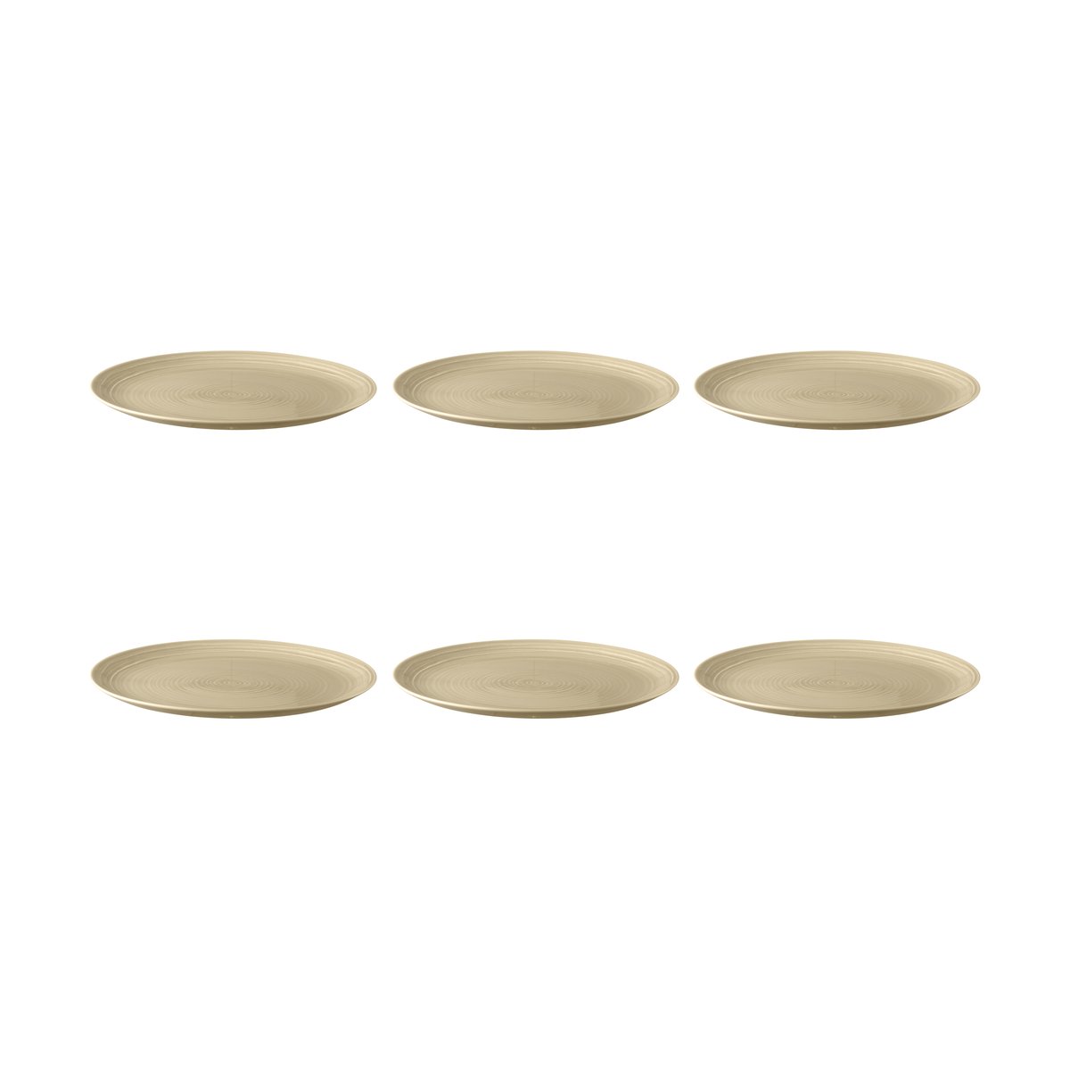 Seltmann Weiden Terra tallrik 27,8 cm 6-pack Sand Beige