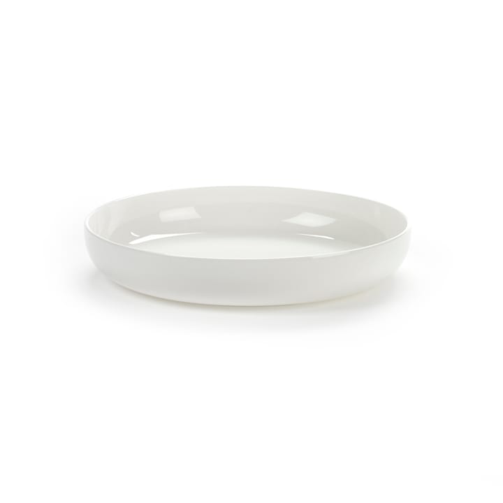 Base assiett med hög kant vit - 16 cm - Serax