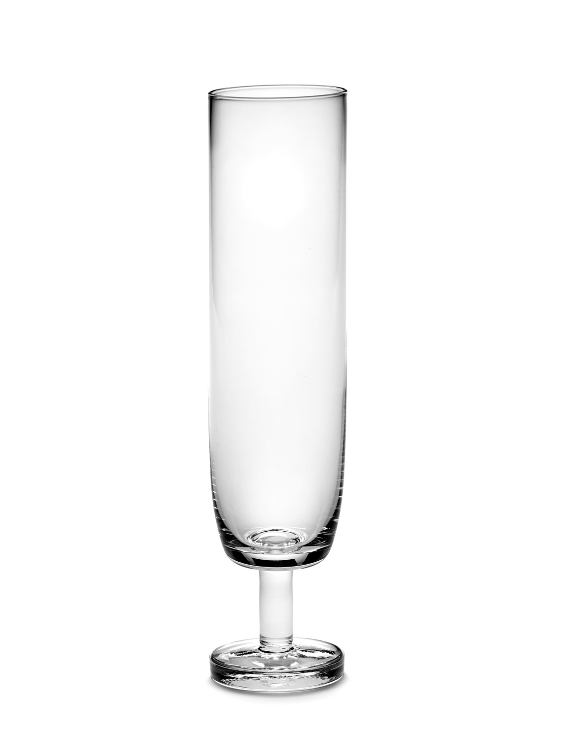Serax Base champagneflöjt 21 cl | Skandinavisk Design | Champagneglas | Transparent