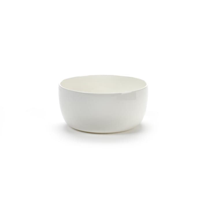 Base frukostskål med låg kant vit - 12 cm - Serax