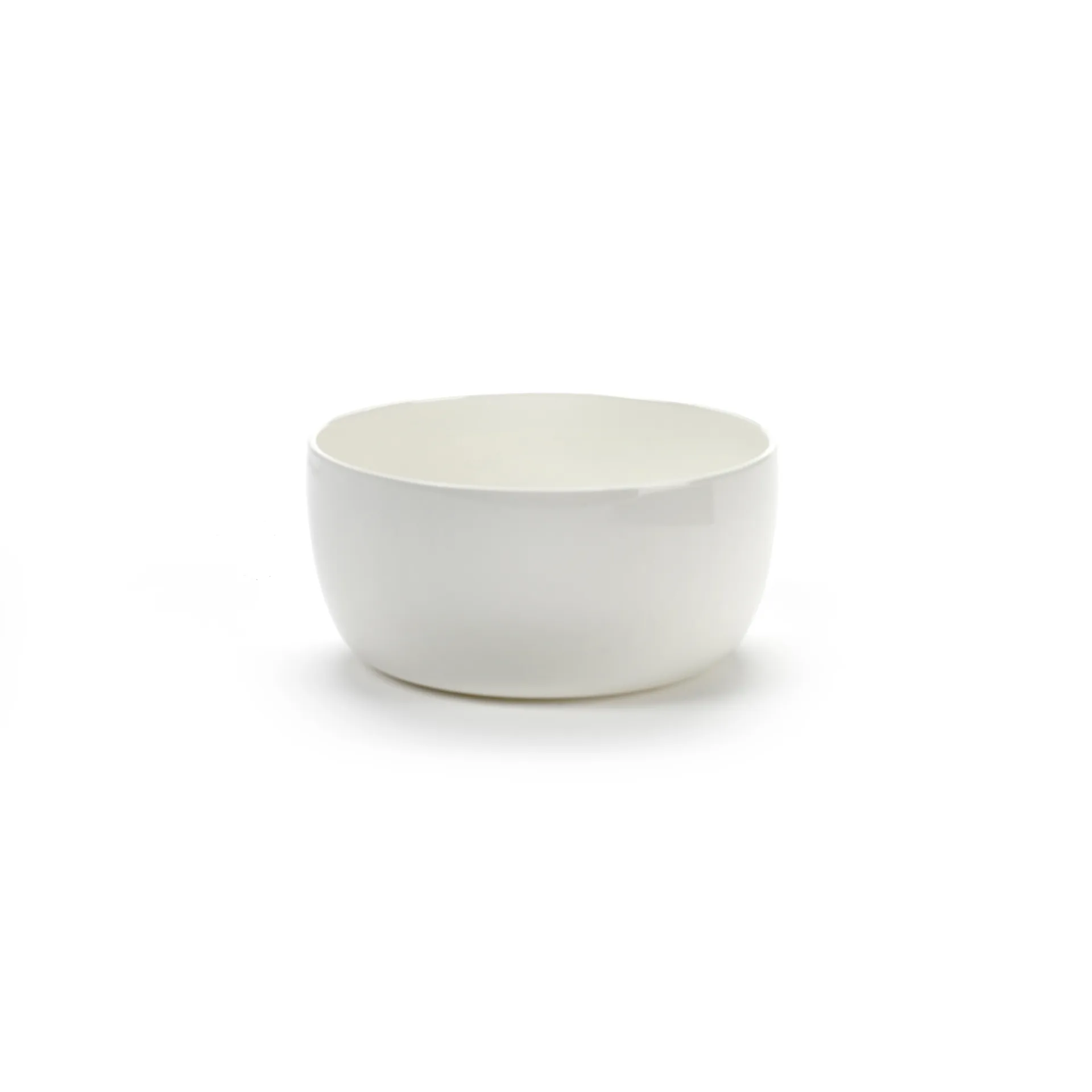 Base frukostskål med låg kant vit, 12 cm Serax