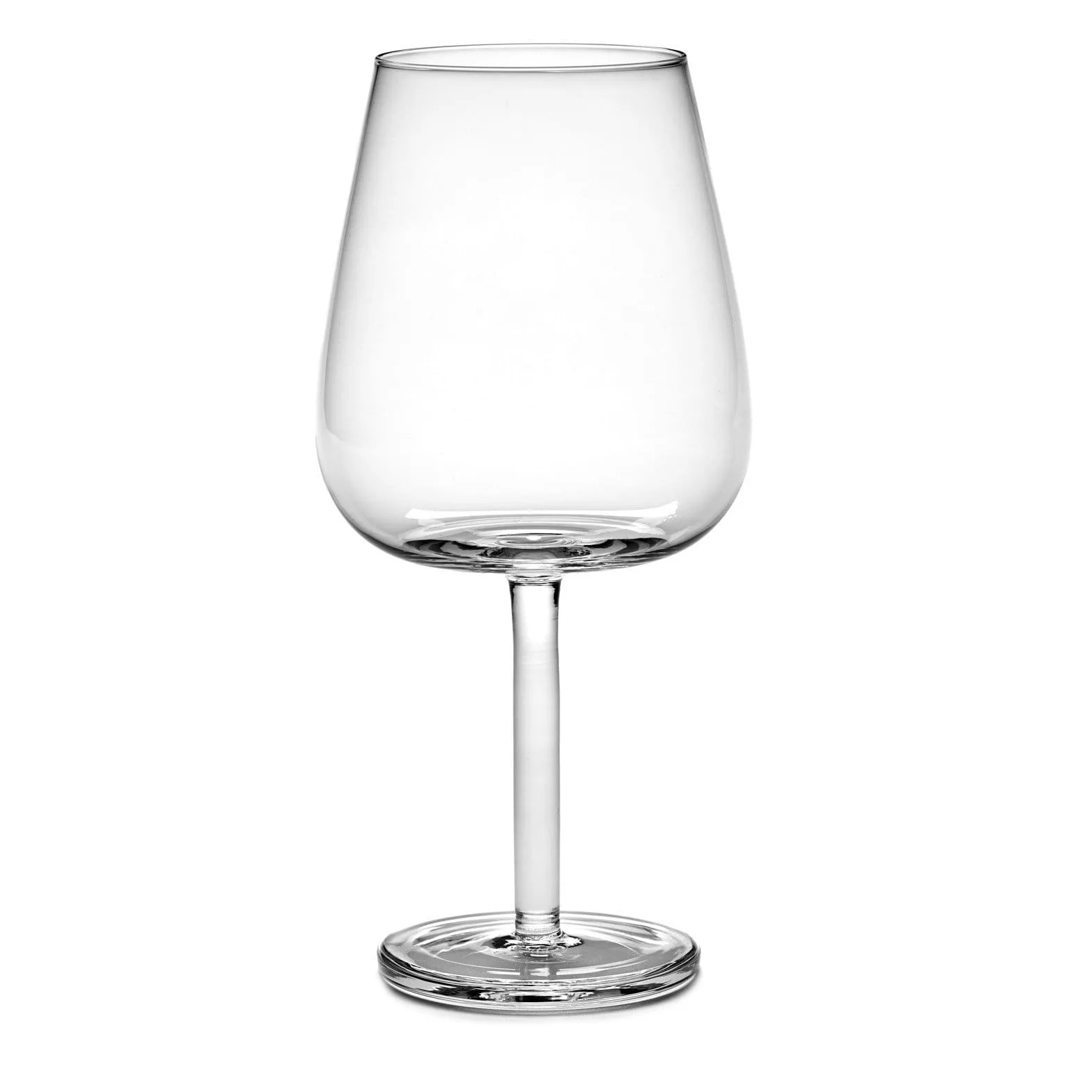 Base rödvinglas Curved, 65 cl Serax