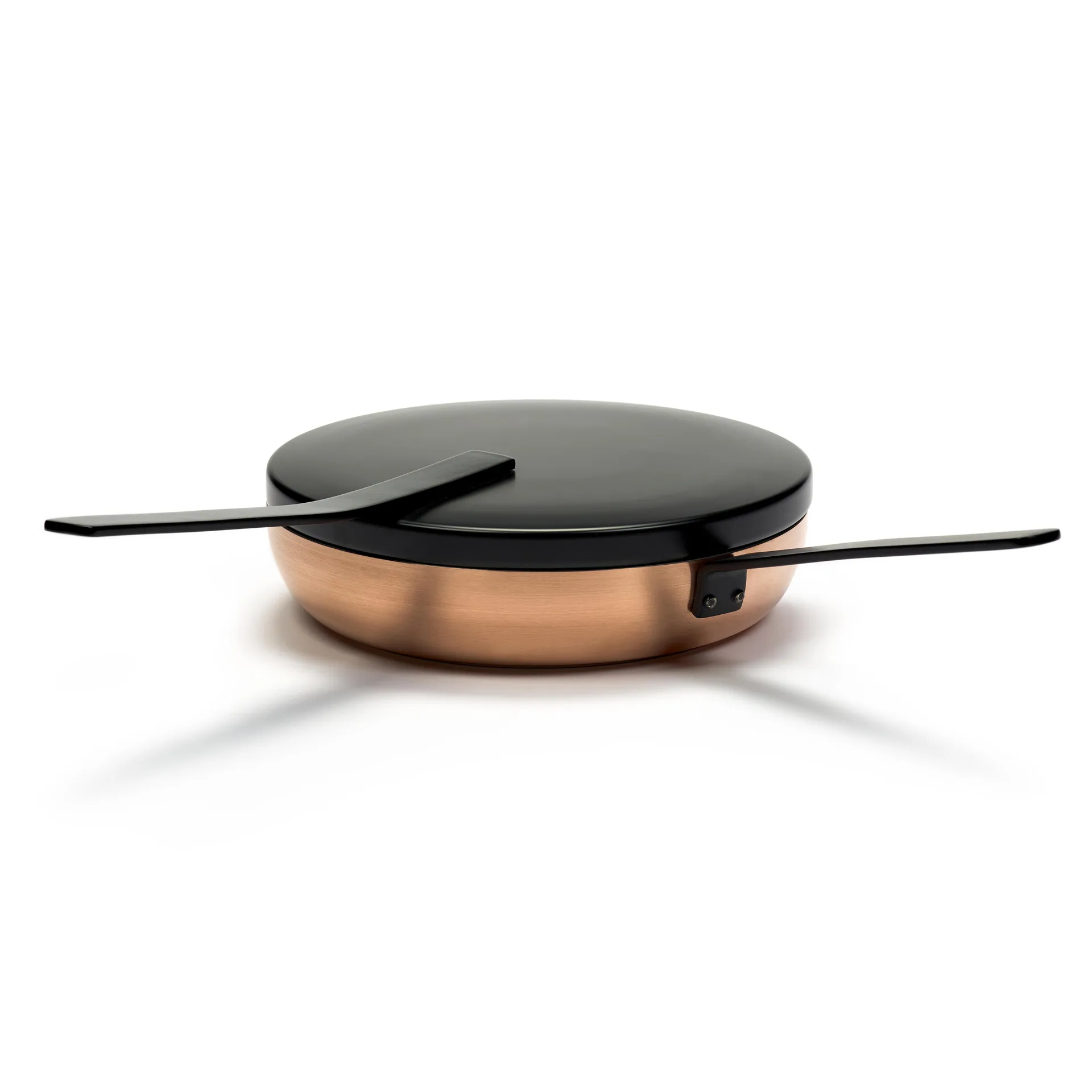 Base stekpanna med lock 24 cm, Koppar Serax