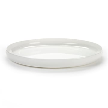 Base tallrik med hög kant vit - 28 cm - Serax