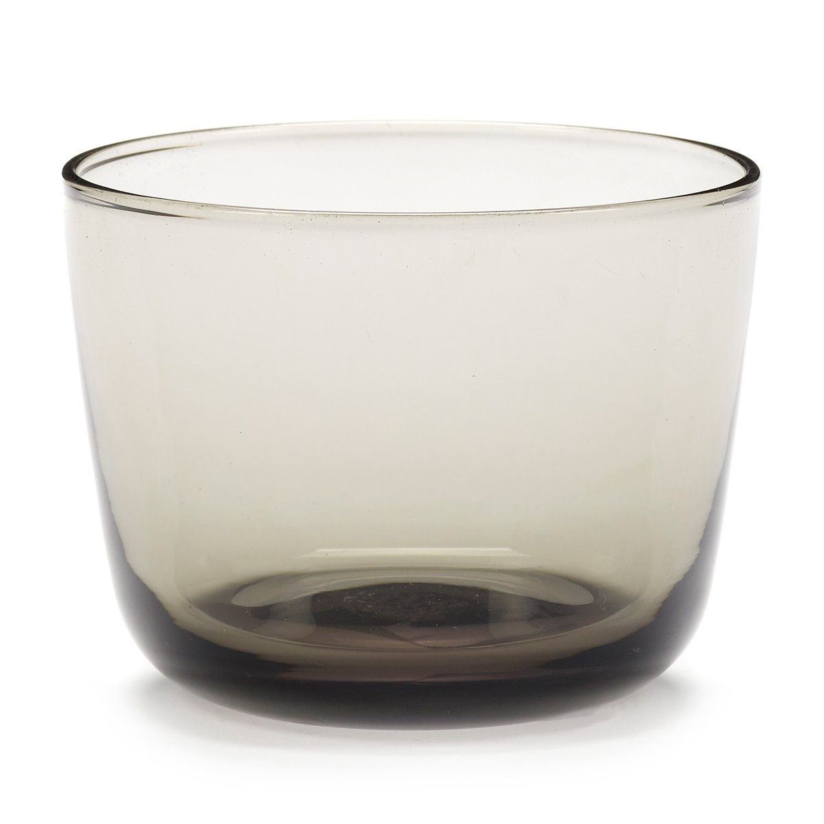 Serax Cena lågt glas 8,5 cm y Grey | Skandinavisk Design | Dricksglas | Grå