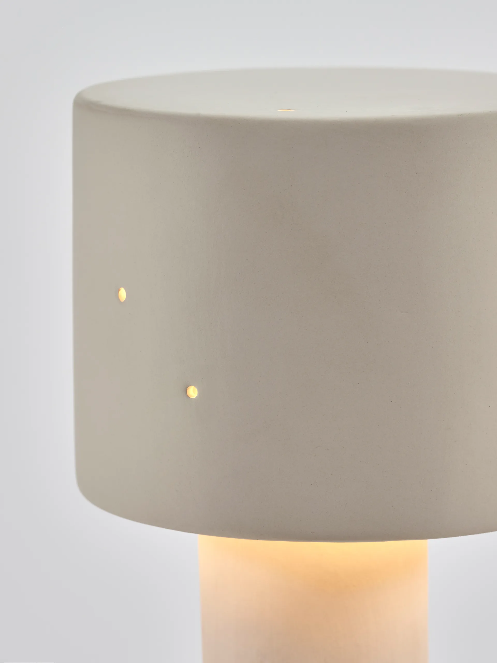 Clara 02 bordslampa 34,5 cm, Beige Serax
