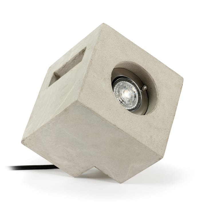 Cube golvlampa 15x15 cm, Cement Serax