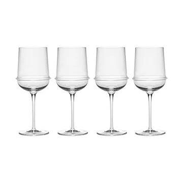 Dune vitvinsglas 30 cl 4-pack - Clear - Serax