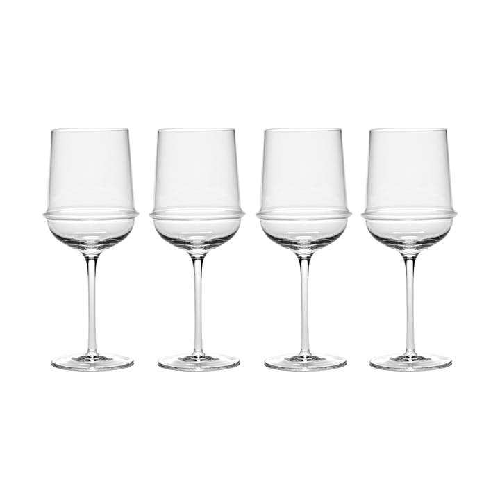 Dune vitvinsglas 30 cl 4-pack, Clear Serax
