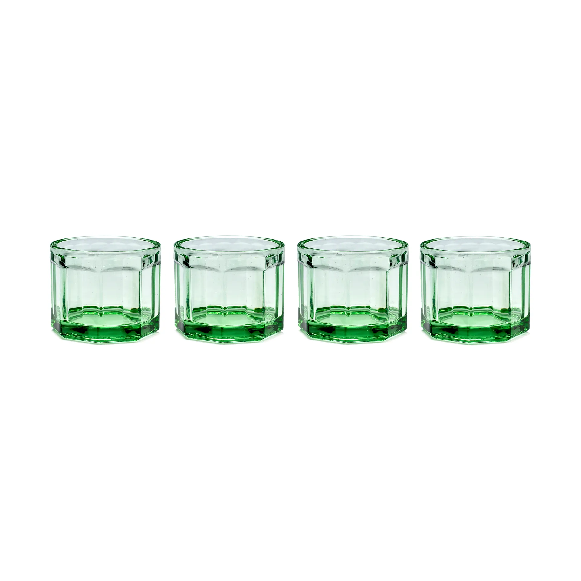 Fish & Fish dricksglas 16 cl 4-pack Green,  Serax