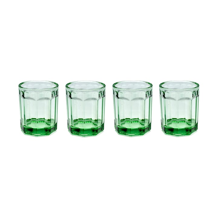 Fish & Fish dricksglas 22 cl 4-pack Green - undefined - Serax
