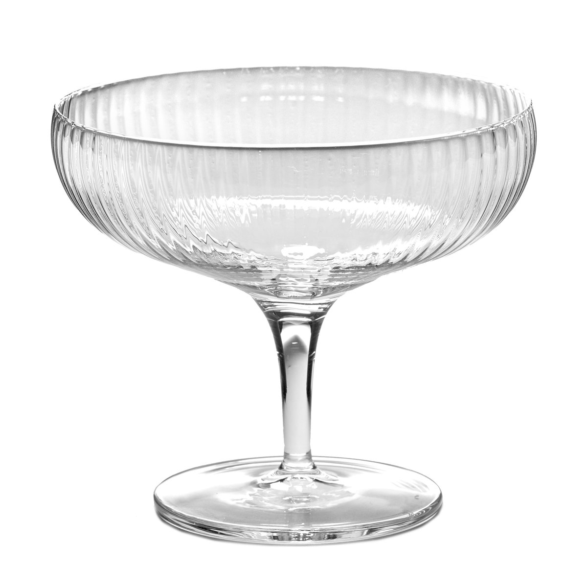 Serax Inku champagne coupe glas 15 cl Clear | Skandinavisk Design | Champagneglas | Transparent
