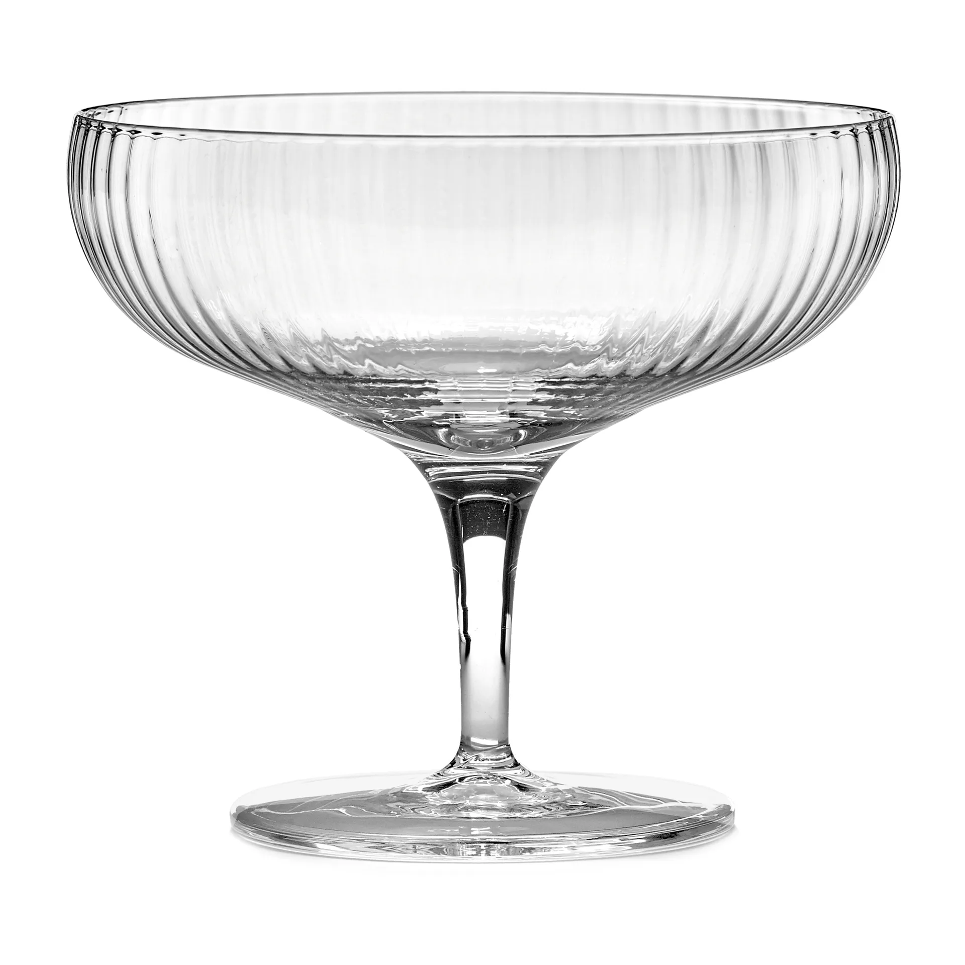 Inku champagne coupe glas 15 cl, Clear Serax
